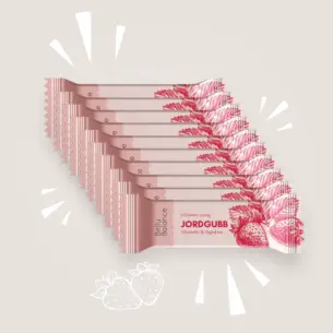 Bars 10-pack, jordgubb