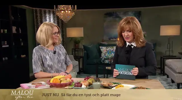 Sofia Antonsson och Malou i Malou efter tio