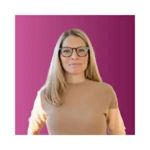 En glad mage i fokus Bild på dietist Sofia Antonsson