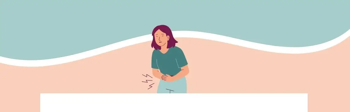 ibs/symtom/ont i magen Image of a person with stomach pain