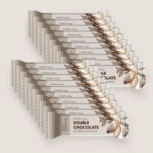 Bars 20-pack, double chocolate