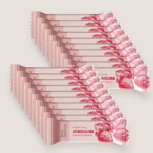 Bars 20-pack, jordgubb